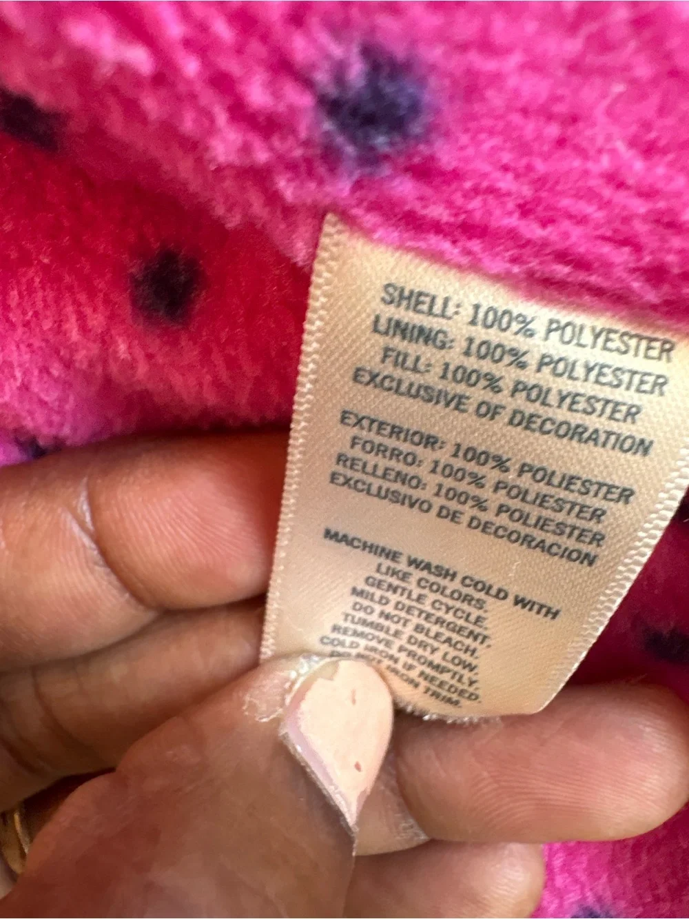OshKosh B'gosh Girls' Pink Hooded Parka Jacket size 24M